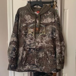 SHE Strata Camo Hoodie Sweatshirt XXL